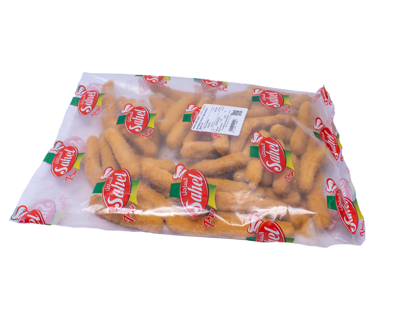 Doigts de poulet panes marque Sahel Pro amrogroup.ma Poisson congele surgele Larache Tanger Tetouan Asilah Ksar El Kebir Chefchaouen