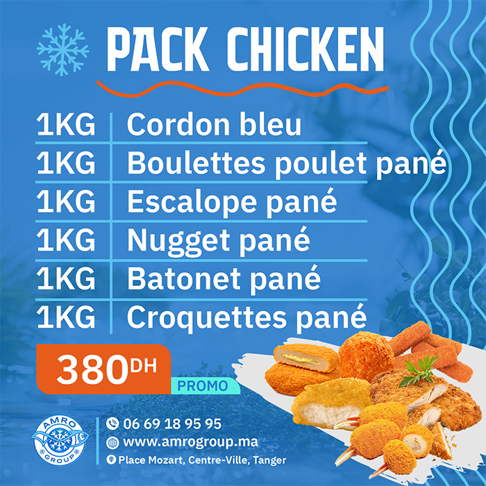 Pack chicken