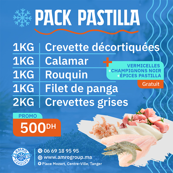 Pack pastilla